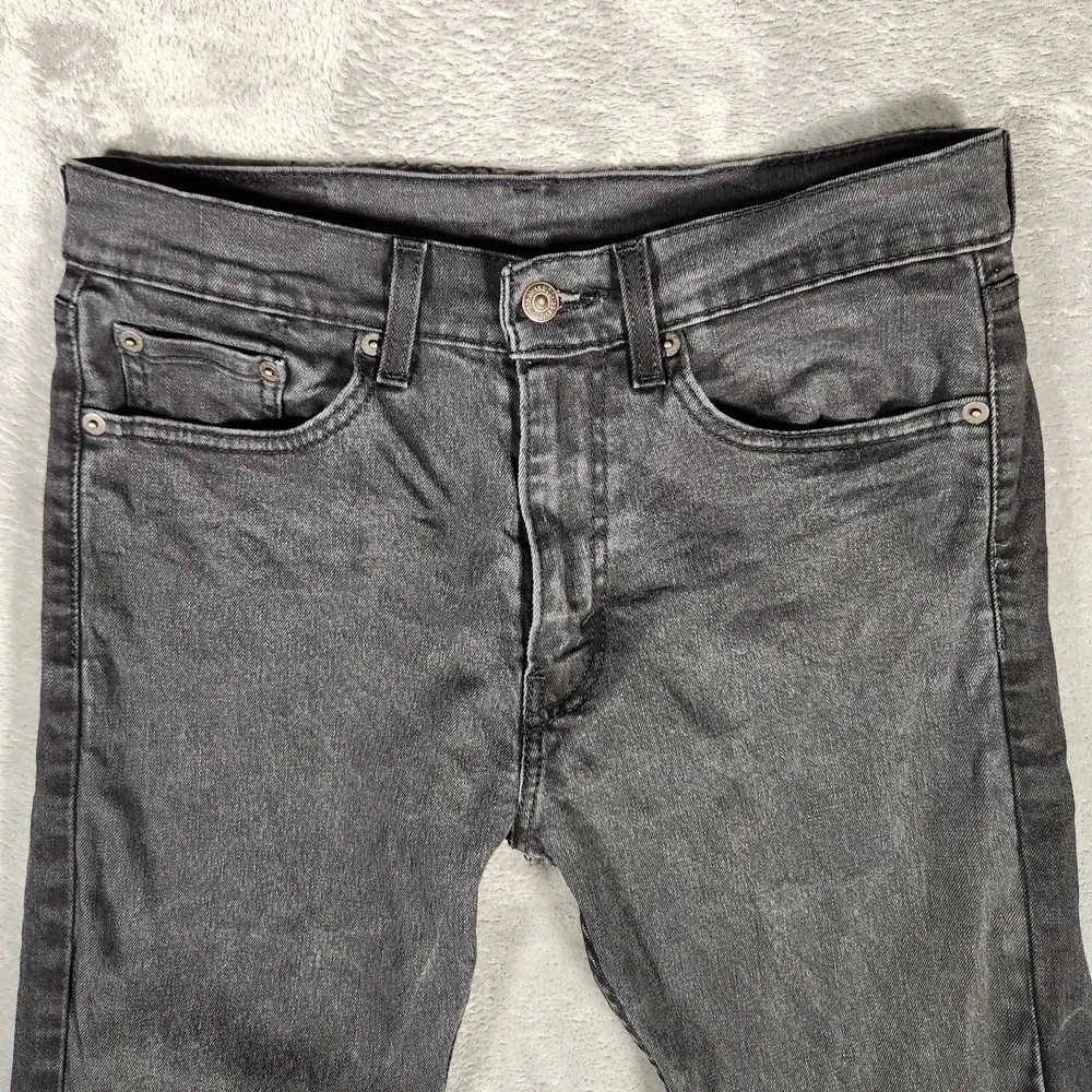 Levi's 505 Jeans Men's 30X30‎ (Tag 29X30) Black Y2K 90s Straight